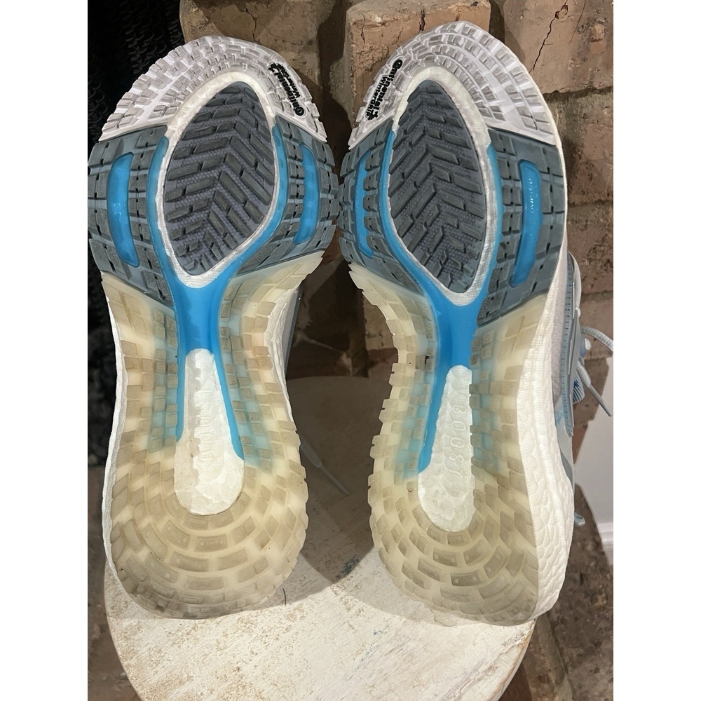adidas Ultraboost 22 COLD.RDY Women's 9 GX8032 Blue Tint Silver Running Shoes - Picture 7 of 8